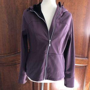 Prana Breathe Athletic Yoga Hiking Hoodie Jacket